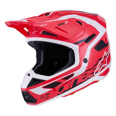 Alpinestars SM7 Deed Gloss Red/Black/White