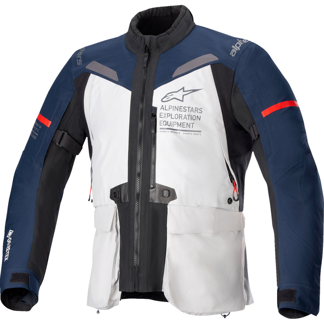 Alpinestars ST-7 2L Gore-Tex Jacket Ice Gray/Dark Blue/Black