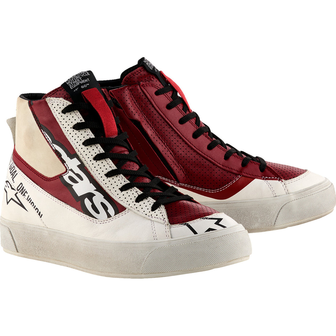 Alpinestars Stella Stated Flair Shoes White/Rio Red
