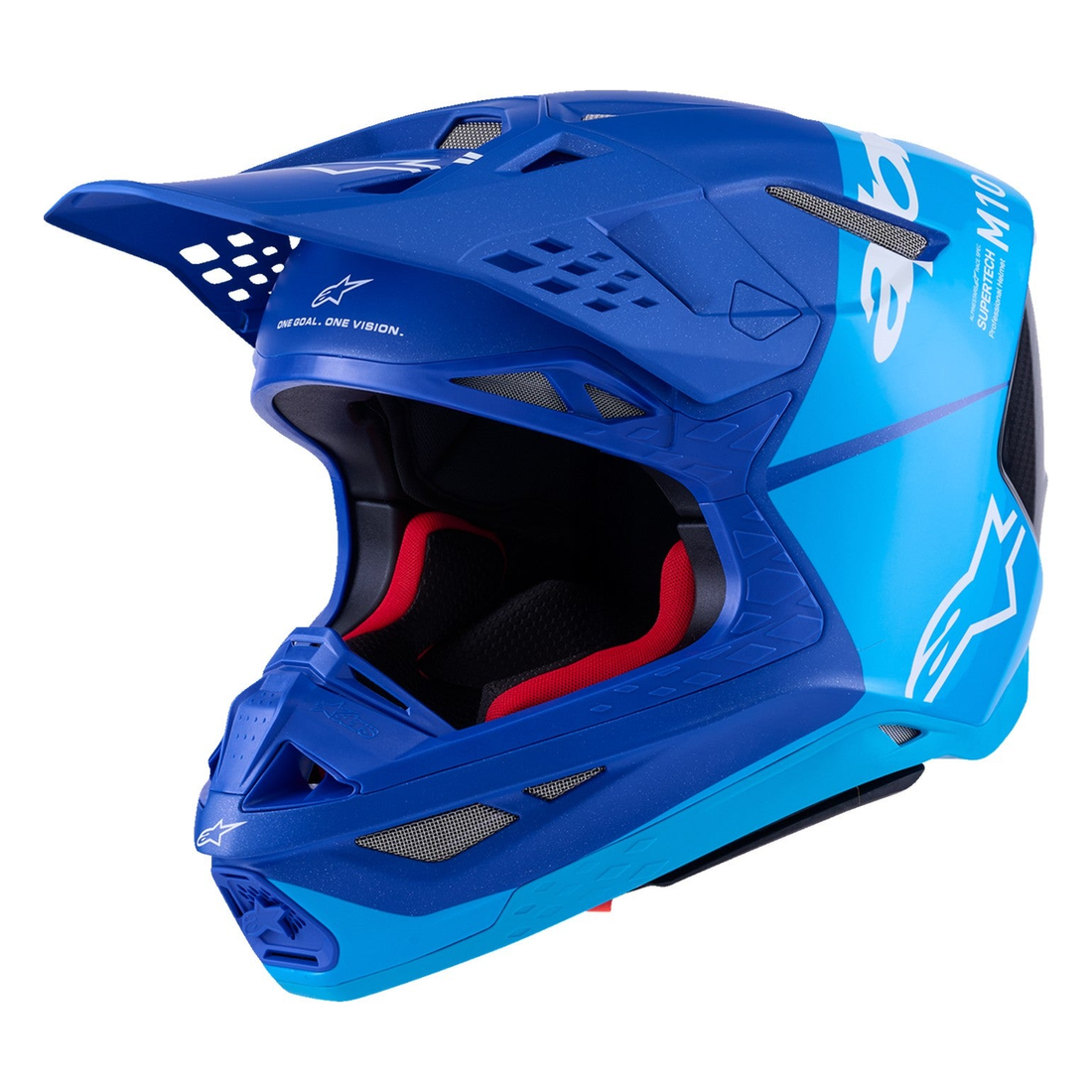 Alpinestars Supertech M10 Flood MIPS® Blue/Black Carbon