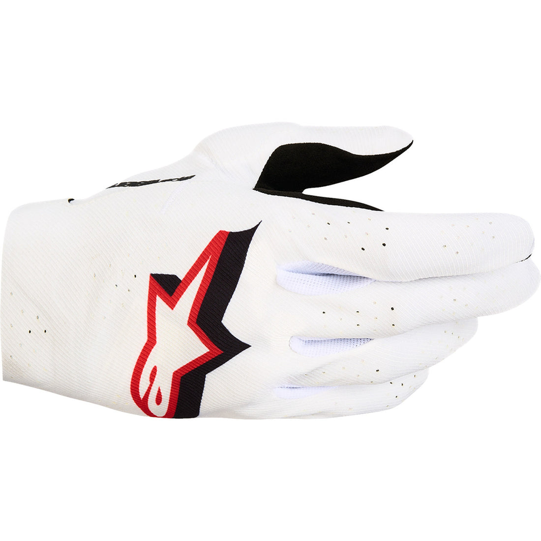 Alpinestars Supertech MX Gloves White/Black/Fire Red