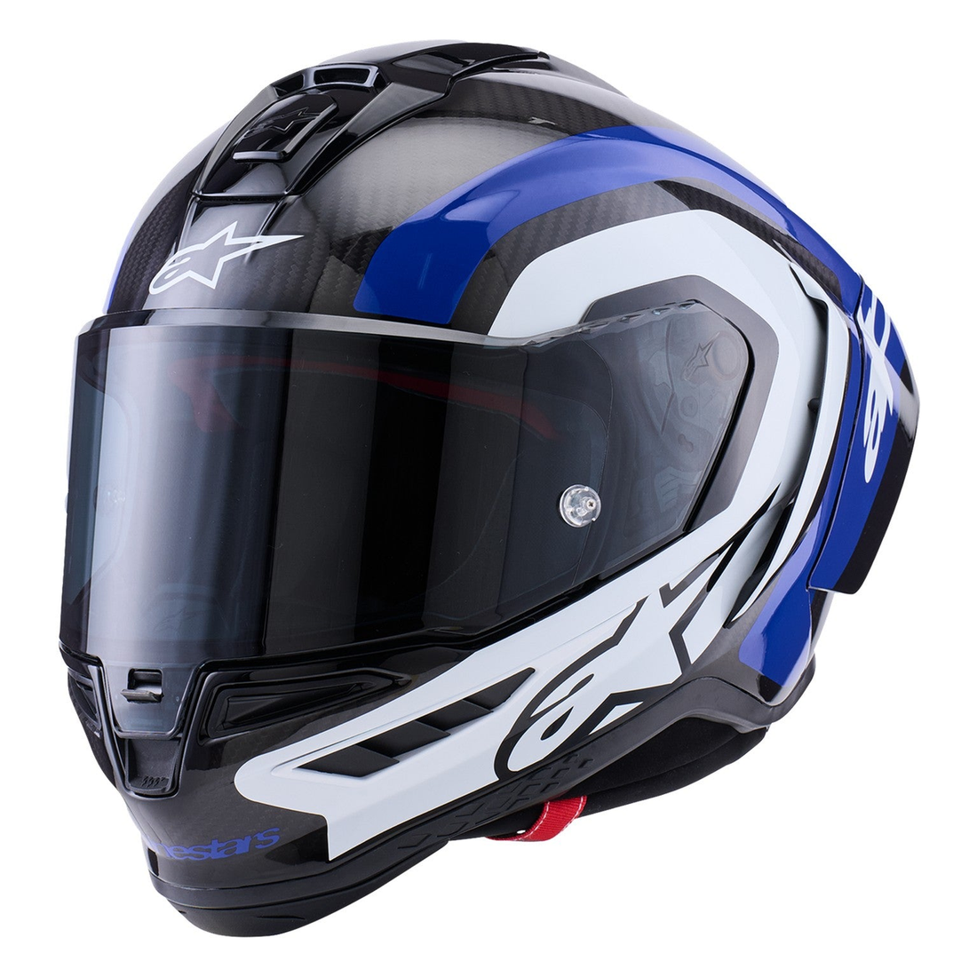 Alpinestars Supertech R10 Arius Gloss Black/White/Blue