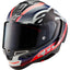 Matte Black/Carbon Red Fluo/Blue