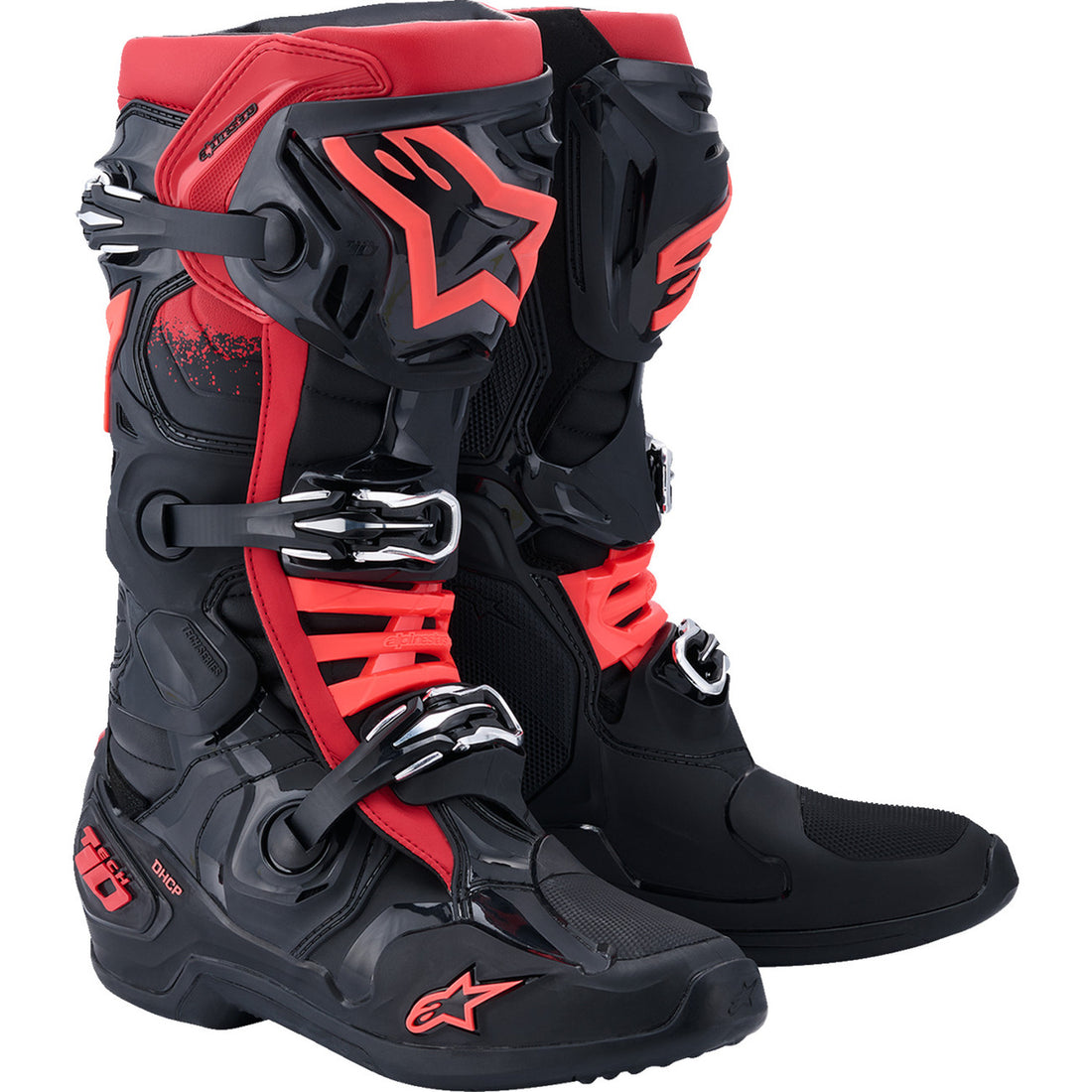 Alpinestars Tech 10 Boots Black/Red