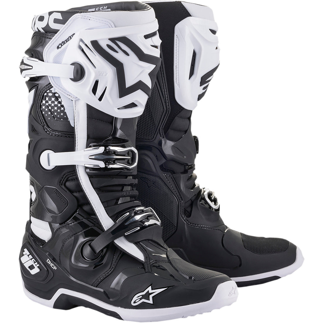 Alpinestars Tech 10 Boots Black/White