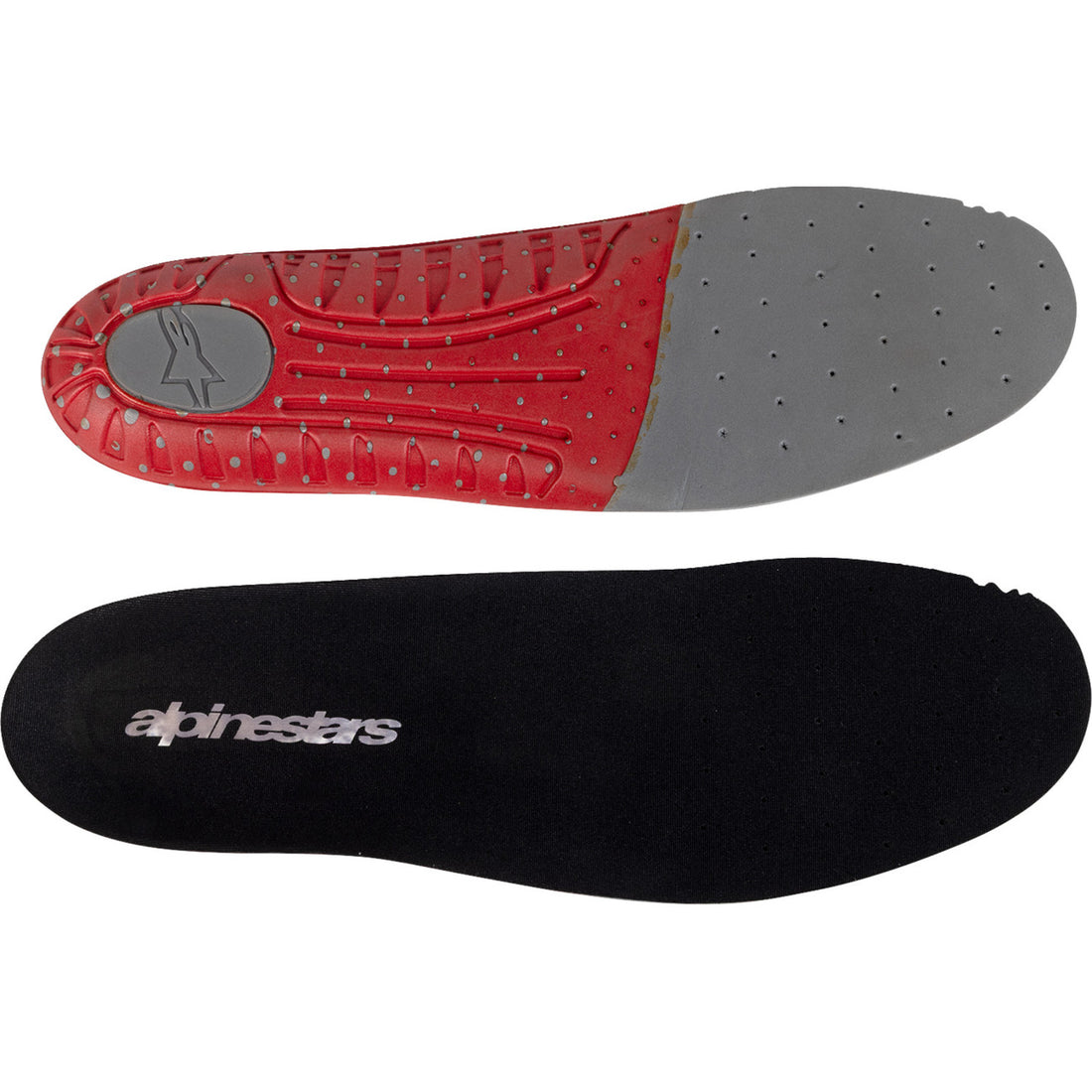Alpinestars Tech 7 Boot Footbed Inserts Dark Gray/Red