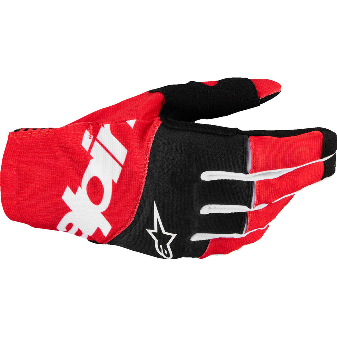 Alpinestars Techstar MX Gloves Black/Bright Red