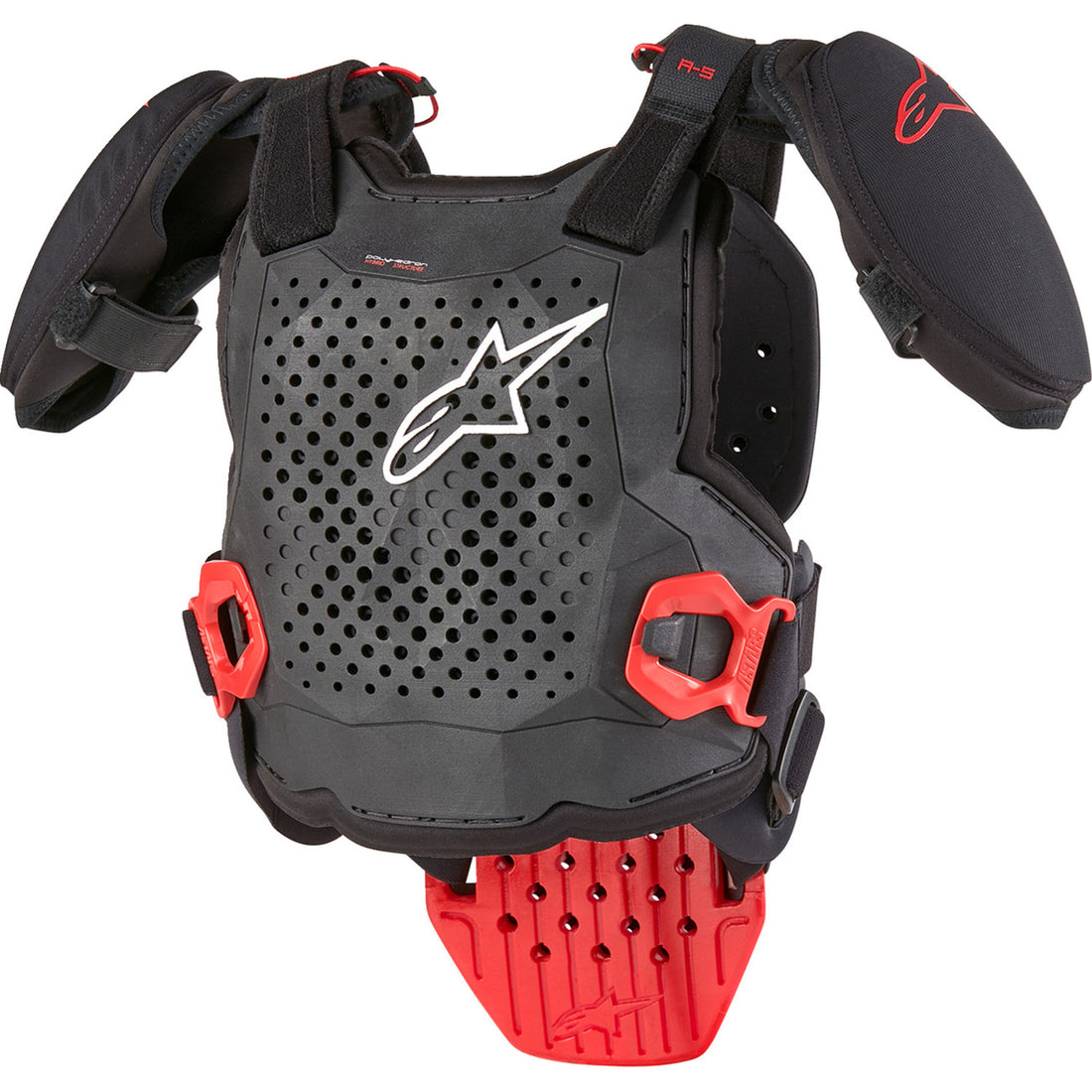 Alpinestars Youth A5 S v2 Chest Guard Black/White/Red