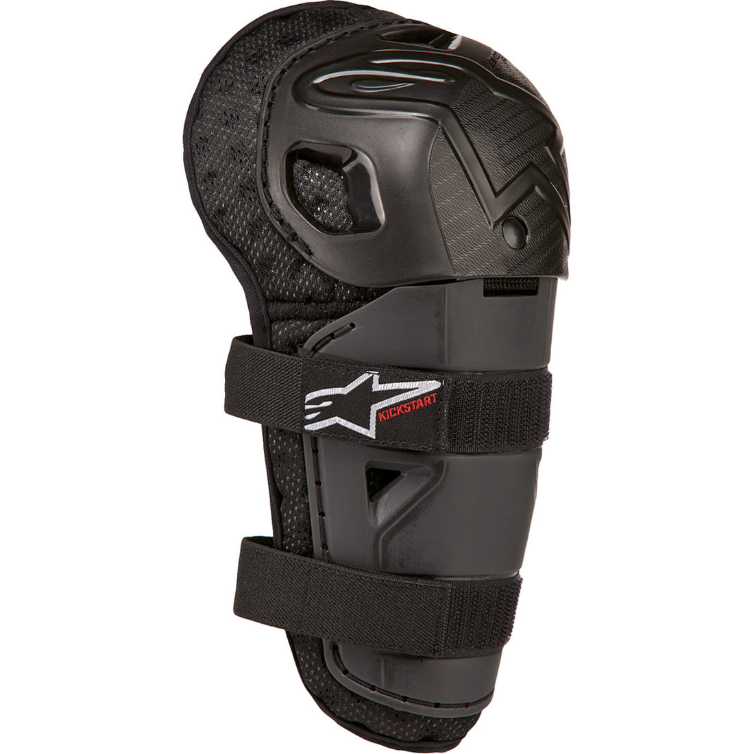Alpinestars Youth Bionic Action Kickstart Knee Guards Black/Red