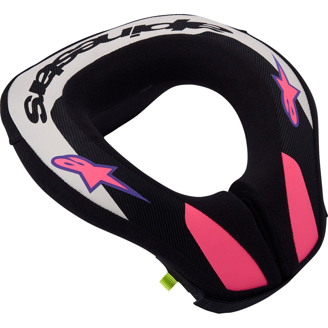 Alpinestars Youth Sequence Neck Roll Black/Light Gray/Purple