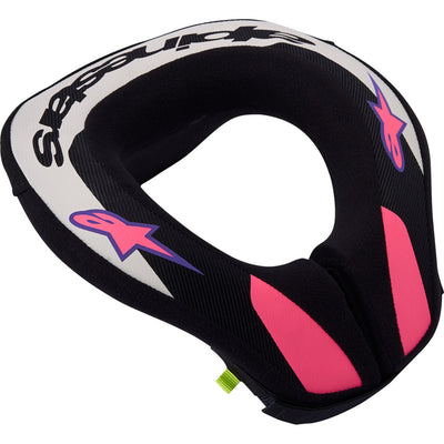 Alpinestars Youth Sequence Neck Roll Black/Light Gray/Purple