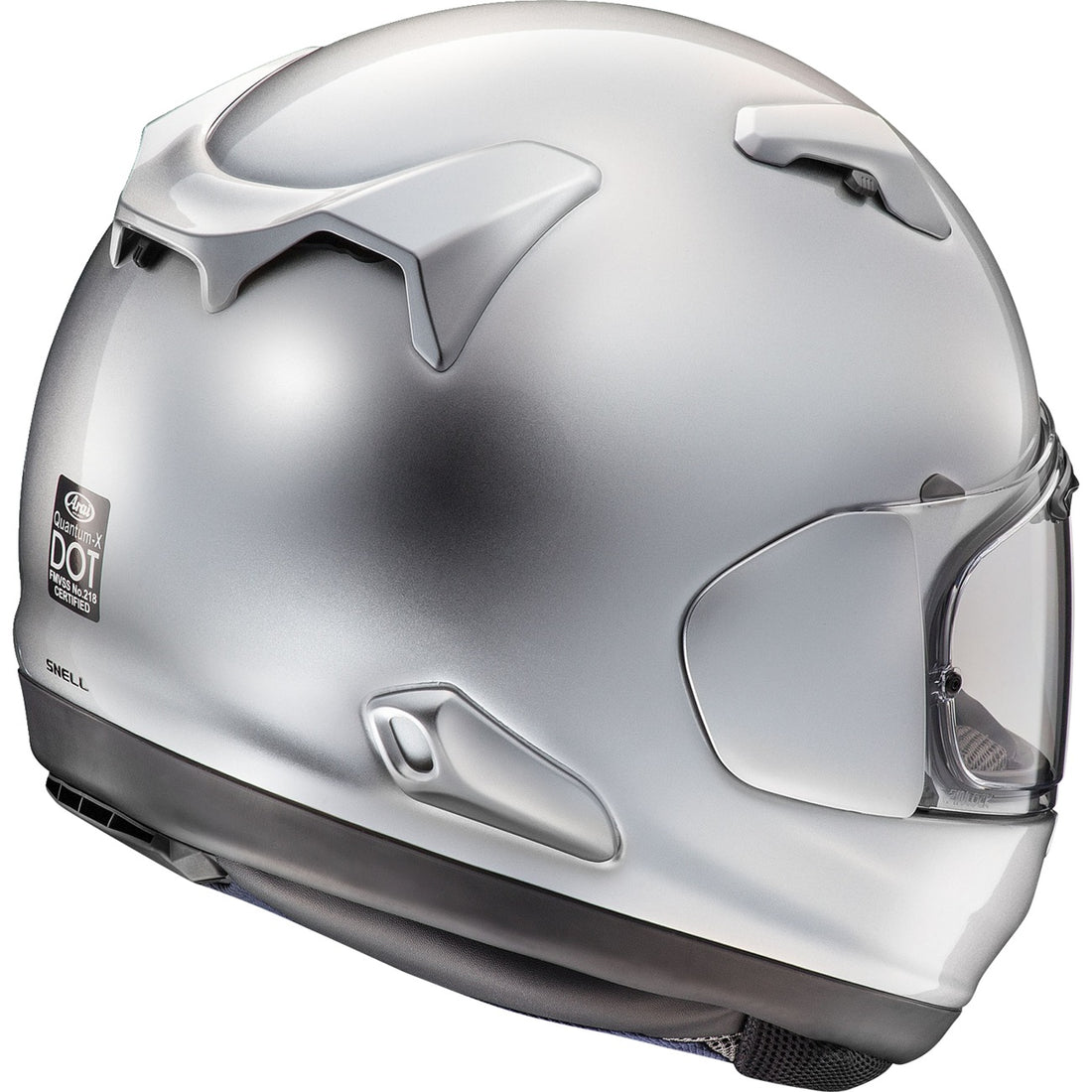 Arai Quantum-X, Aluminum Silver