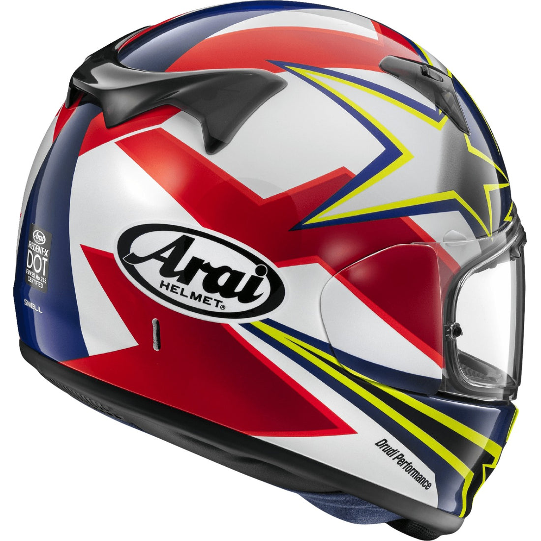 Arai Regent-X Stars & Stripes, Yellow