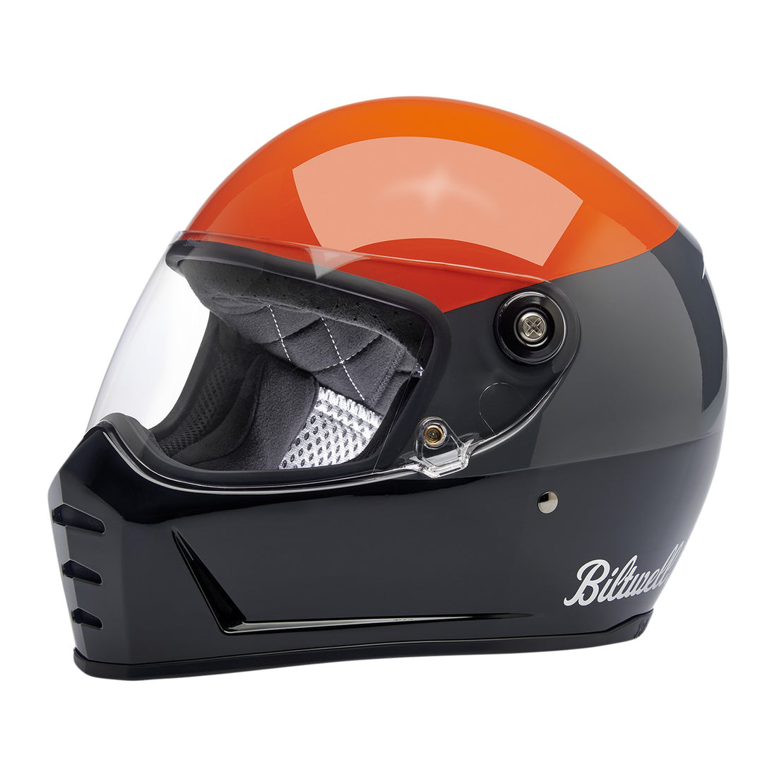 Biltwell Lane Splitter Podium Gloss Orange/Gray/Black