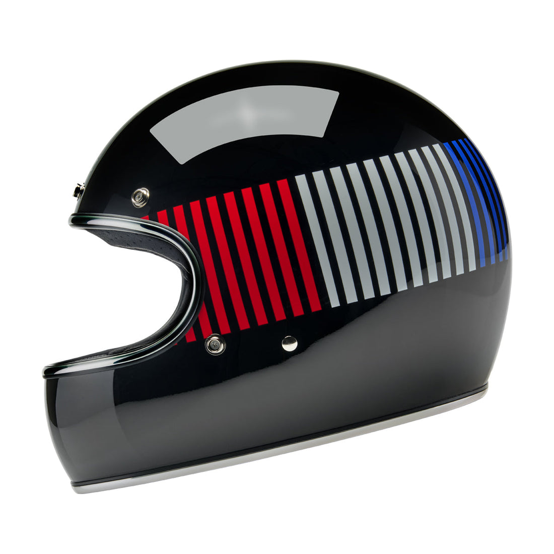 Biltwell Gringo Raceflow Black/Red/White/Blue