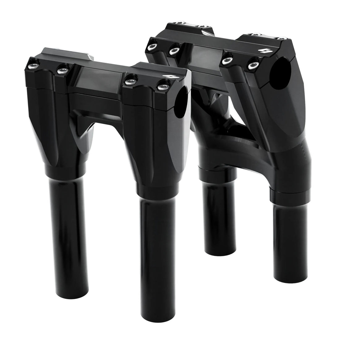 Kraus Isolated & Kickback Risers (Dyna, Pre-18 Softail, FXR, Sportster)