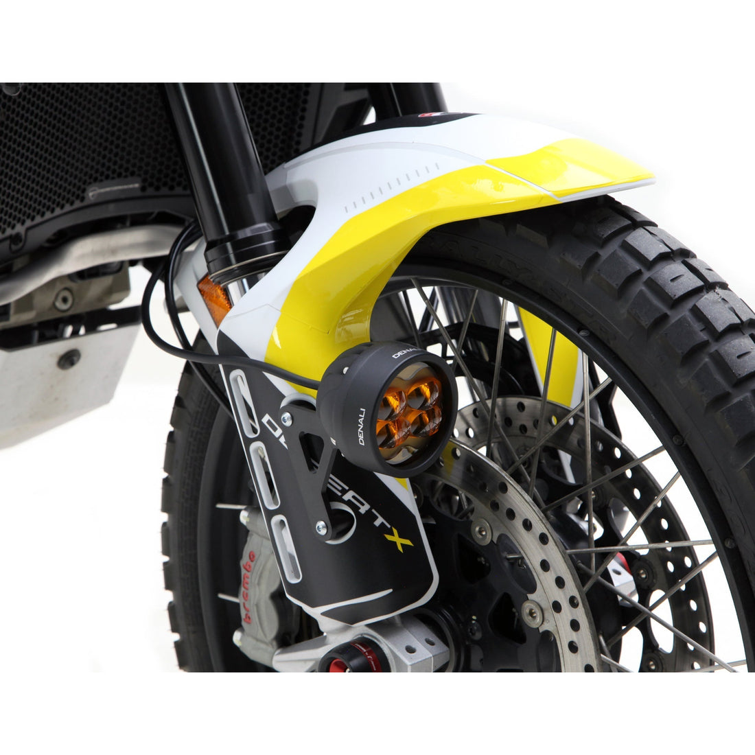 DENALI Lower Driving Light Mount - Ducati DesertX