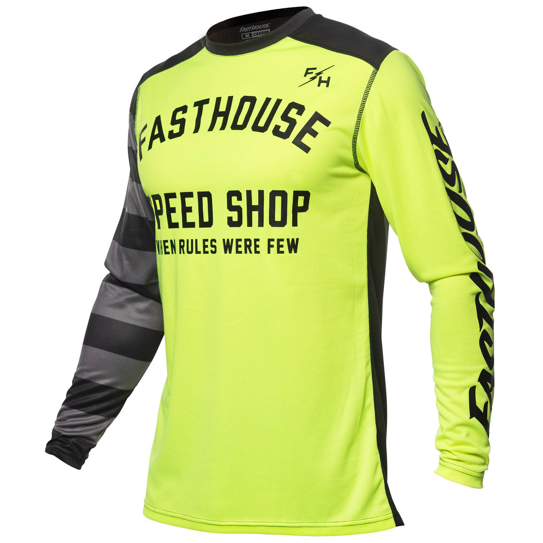 Fasthouse Carbon Eternal Jersey High-Viz/Black