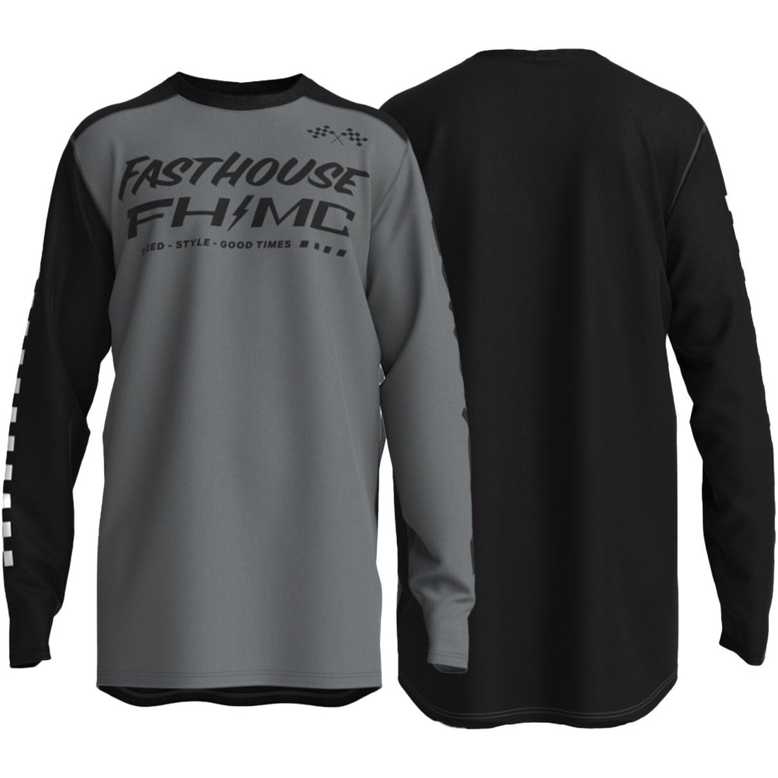 Fasthouse Carbon Method Jersey Gray/Black