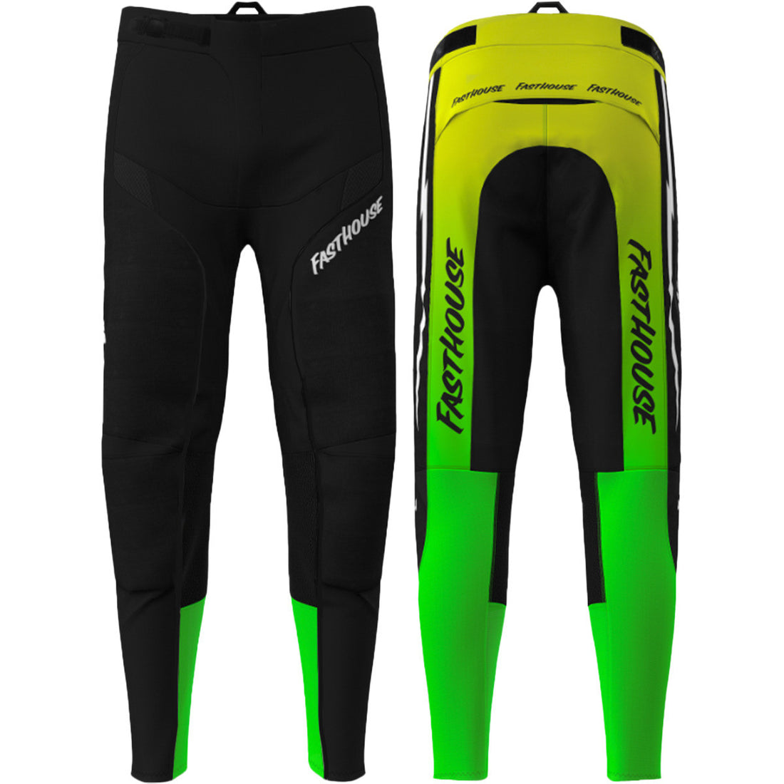 Fasthouse Elrod Nitro Pants Black Neon