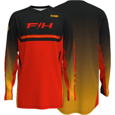 Fasthouse Elrod React Jersey Racing Red/Black