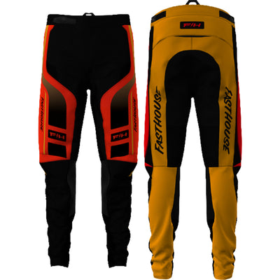Fasthouse Elrod React Pants Racing Red/Black