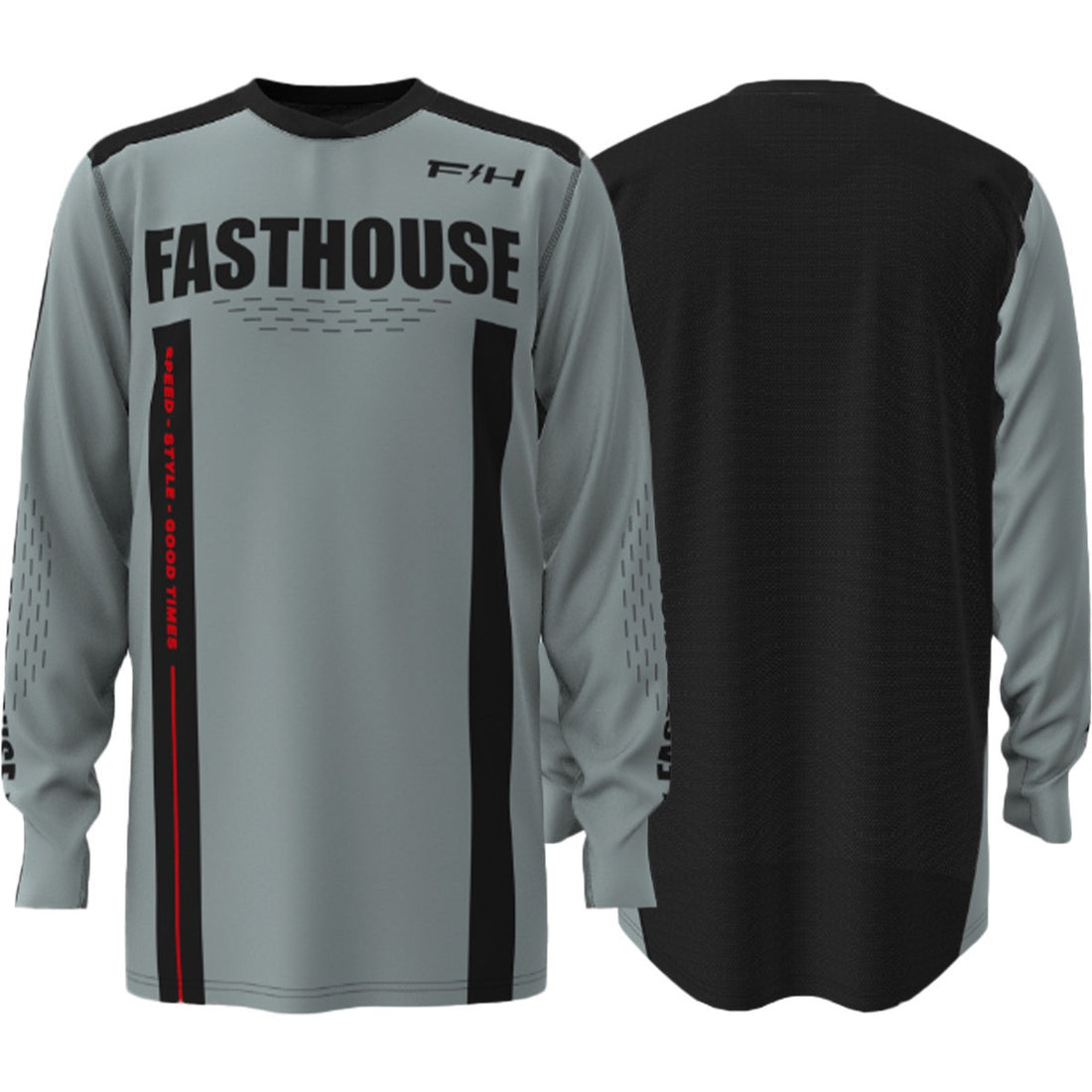 Fasthouse Elrod Storm Jersey Fog/Black