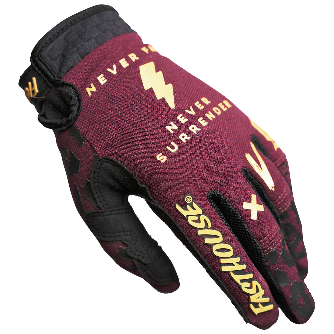 Fasthouse Girls' Speed Style Golden Gloves Maroon