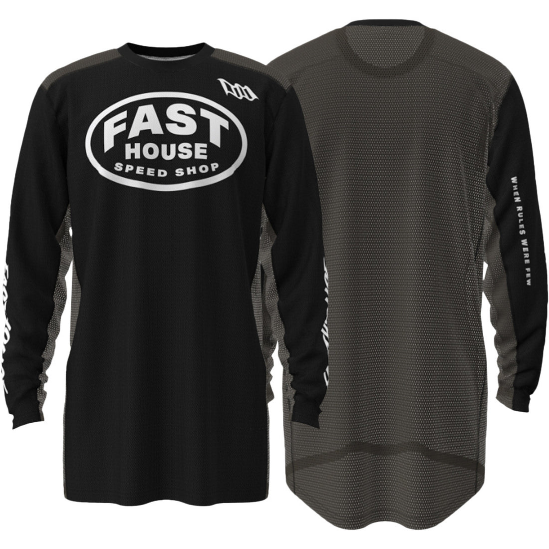 Fasthouse Grindhouse Air-Cooled Ramble Jersey Black/Gray