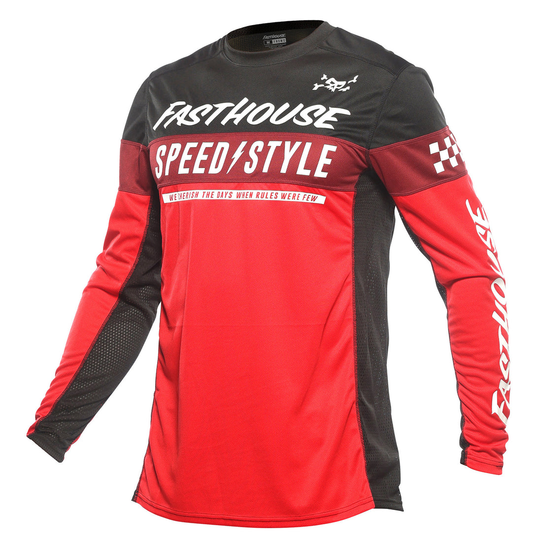 Fasthouse Grindhouse Akin Jersey Red/Black