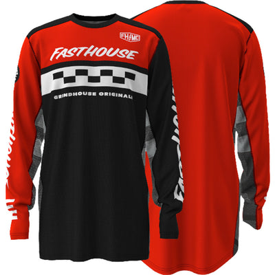 Fasthouse Grindhouse Atomic Jersey Racing Red/Black