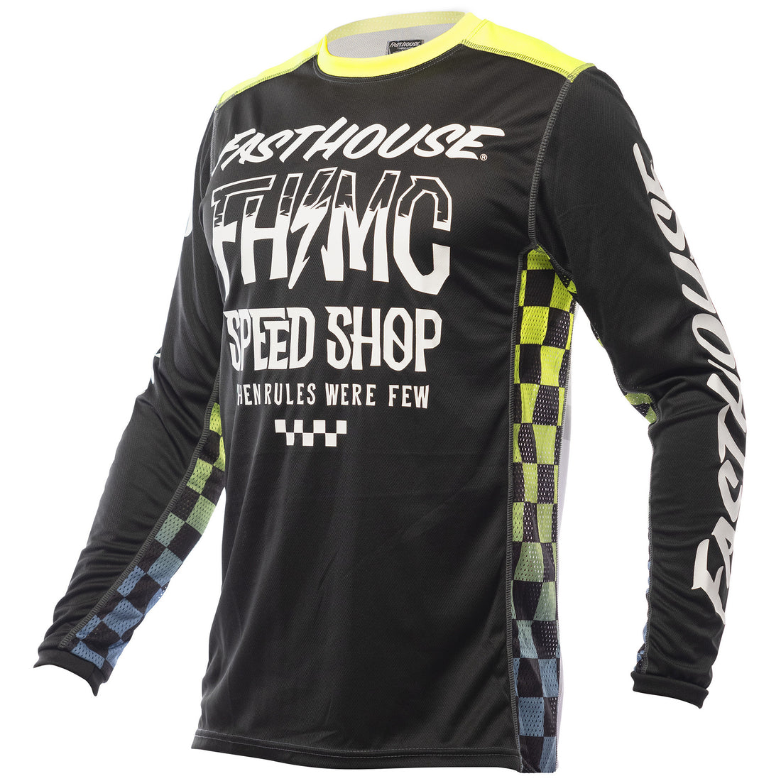 Fasthouse Grindhouse Brute Jersey Black/High-Viz