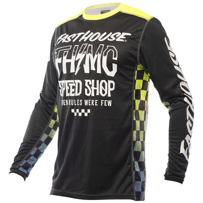 Fasthouse Grindhouse Brute Jersey Black/High-Viz