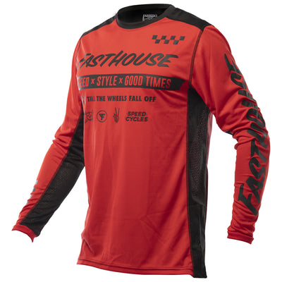 Fasthouse Grindhouse Domingo Jersey Red