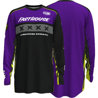 Fasthouse Grindhouse Grimm Jersey FH Purple/Black
