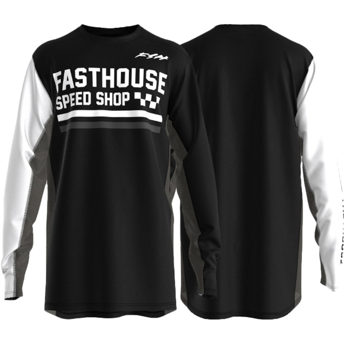 Fasthouse Grindhouse Hudson Jersey Black/White