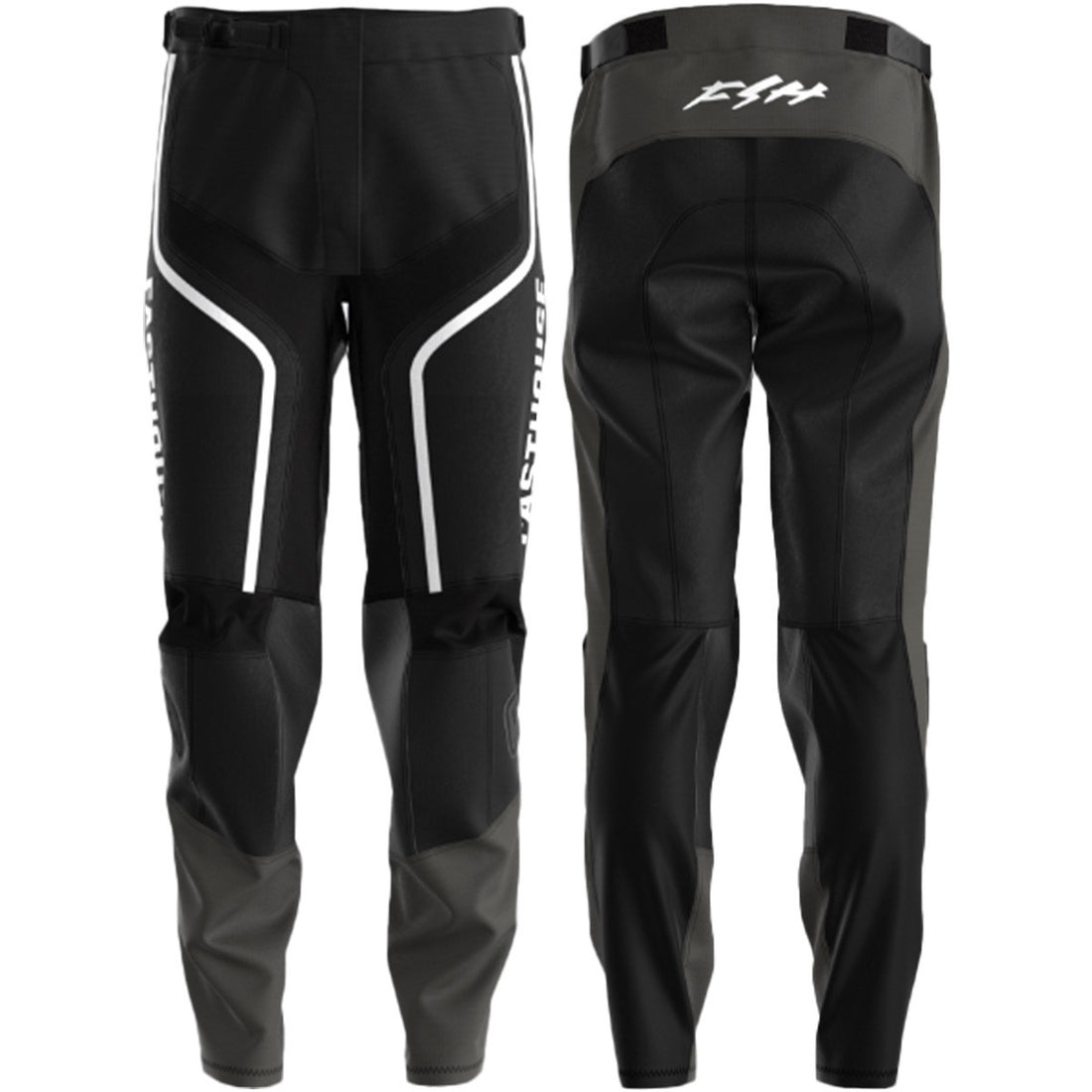 Fasthouse Grindhouse Hudson Pants Black/White