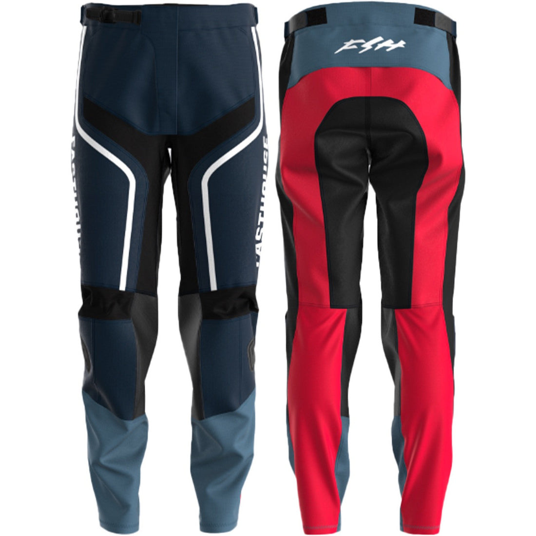 Fasthouse Grindhouse Hudson Pants Blue/Red