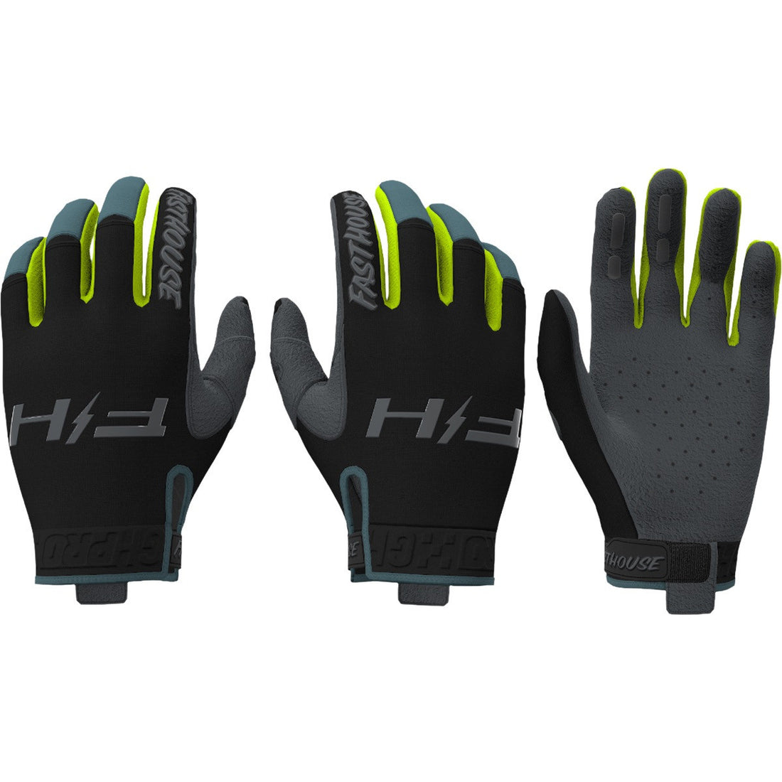 Fasthouse Grindhouse Pro Apex Gloves Black/Slate