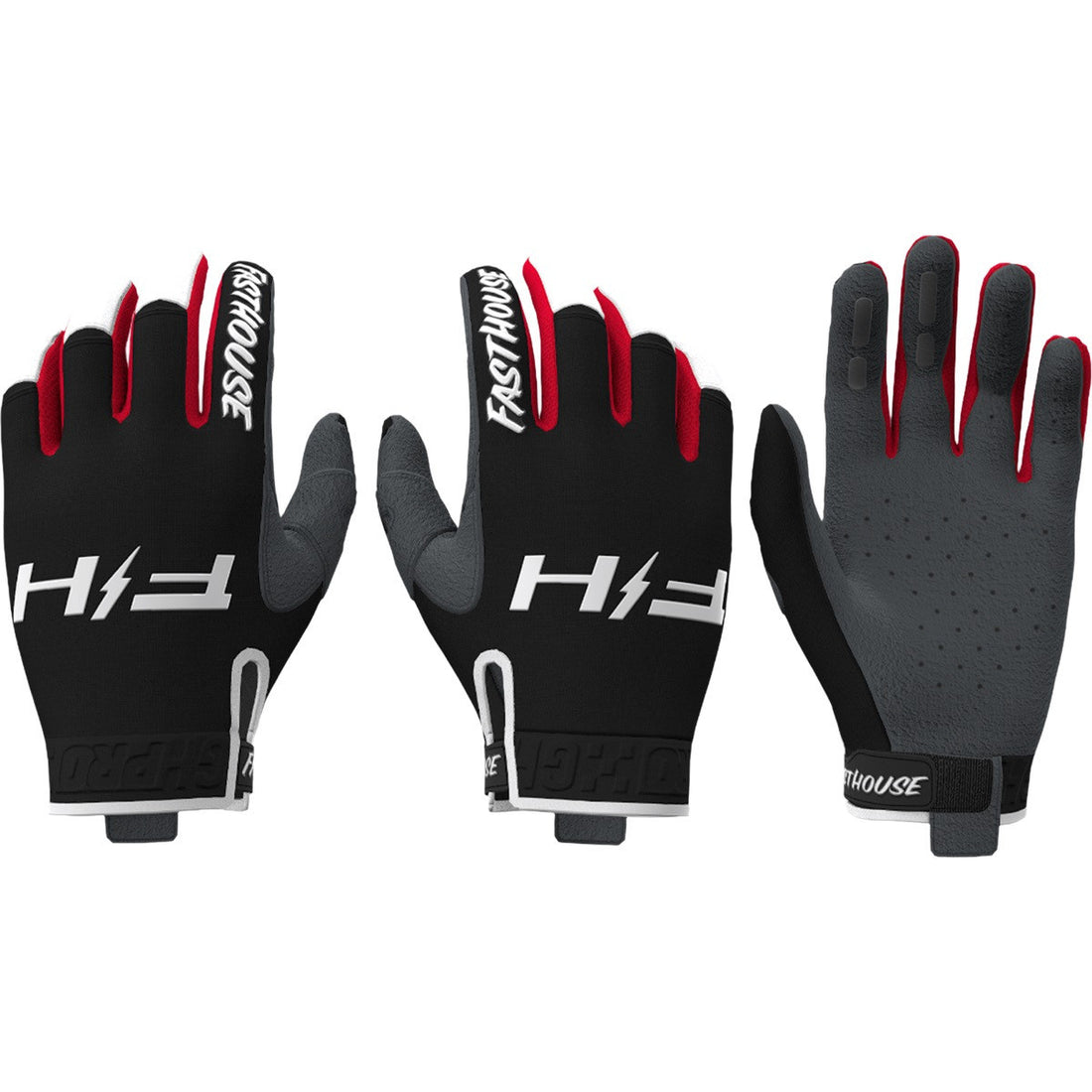 Fasthouse Grindhouse Pro Apex Gloves Black/White