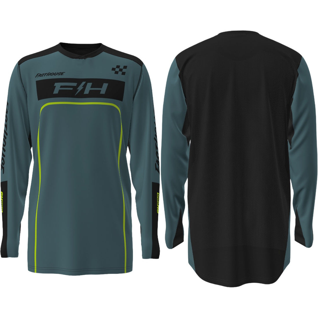 Fasthouse Grindhouse Pro Apex LS Jersey Slate