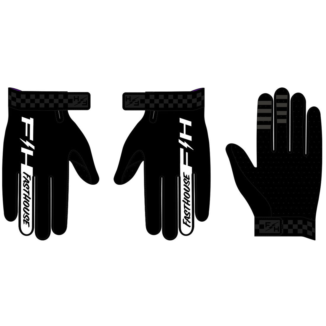Fasthouse Helix Circuit Gloves Black