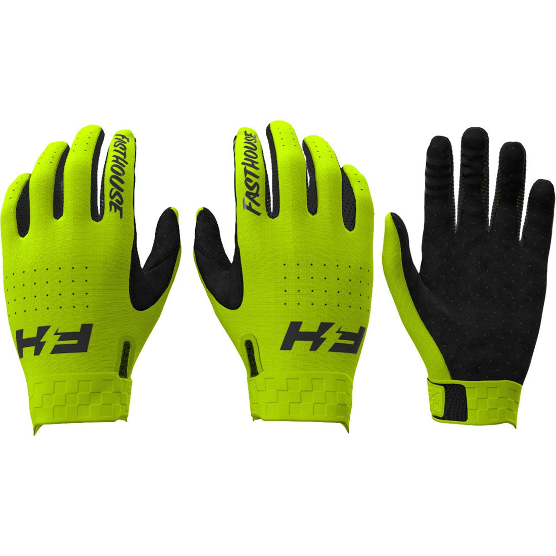 Fasthouse Helix Daytona Gloves Flo Green