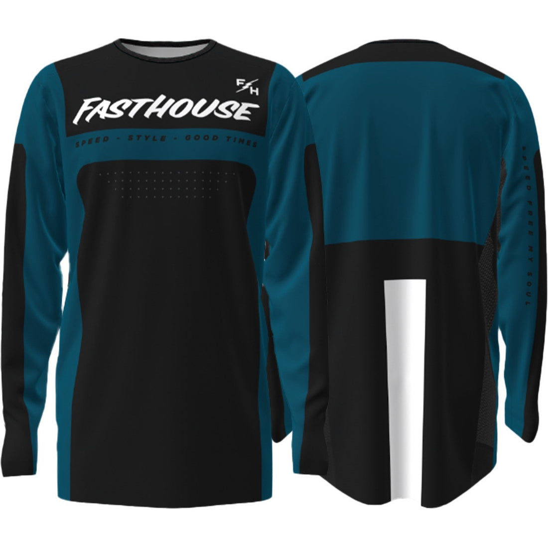 Fasthouse Helix Monaco Jersey Marine/Black