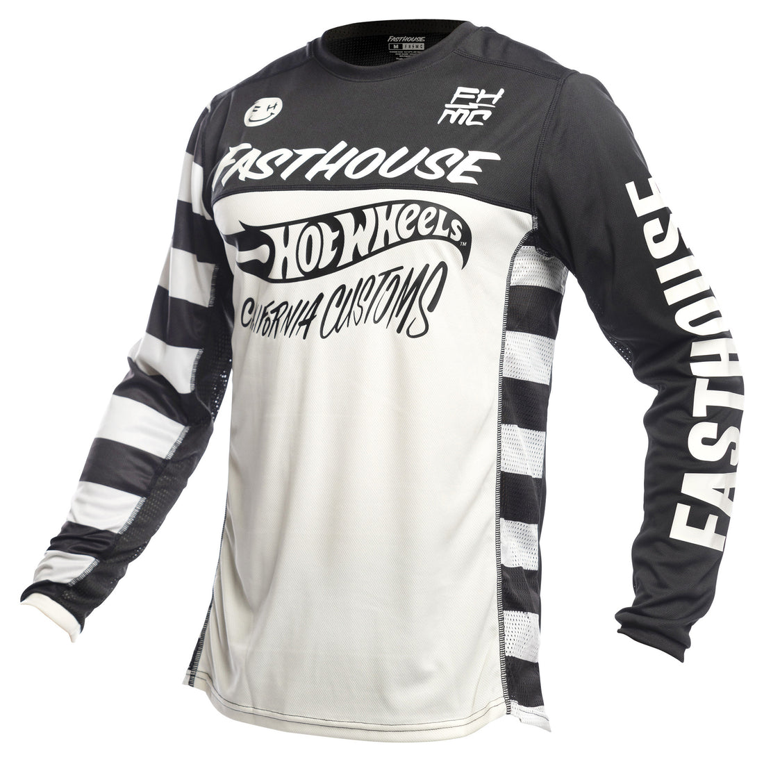 Fasthouse Hot Wheels Grindhouse Jersey White/Black