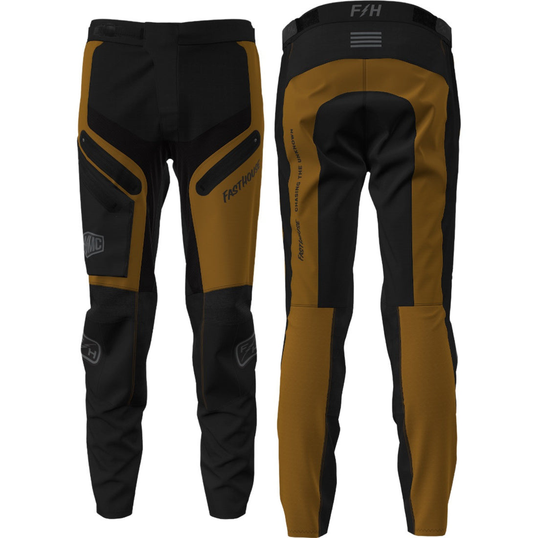 Fasthouse Off-Road Bronx Pants Black/Camel