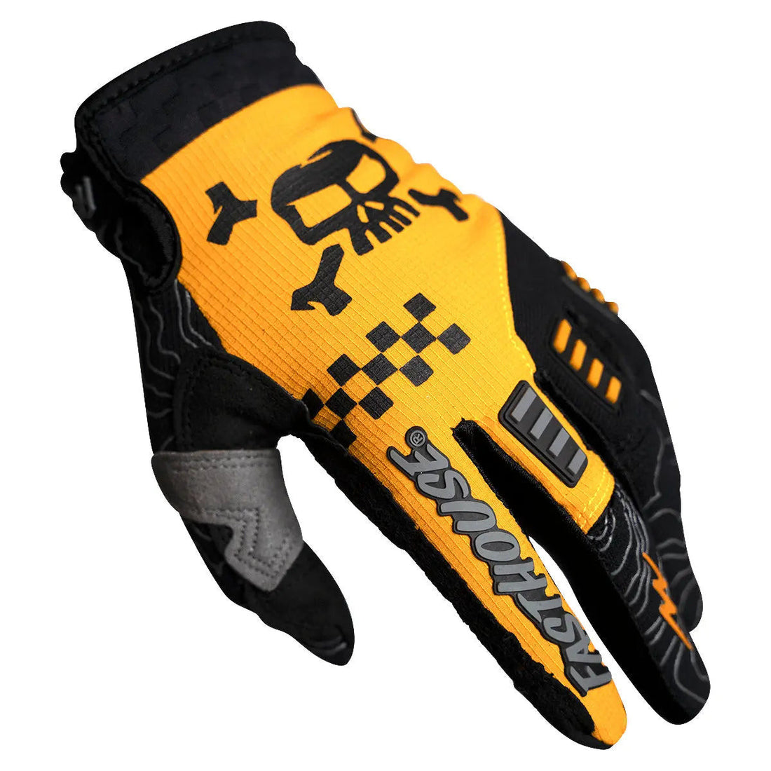 Fasthouse Off-Road Gloves Amber/Black