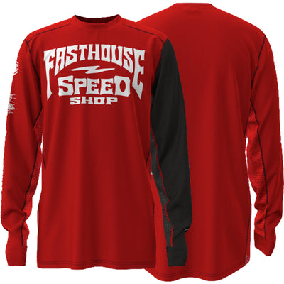 Fasthouse Sanguaro Horizon Jersey Red