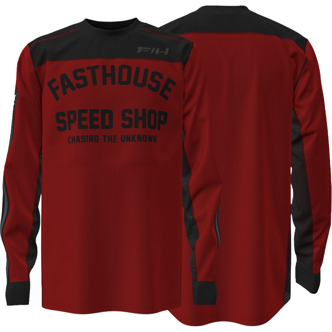 Fasthouse Sanguaro Petrol LS Jersey Cardinal