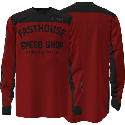 Fasthouse Sanguaro Petrol LS Jersey Cardinal
